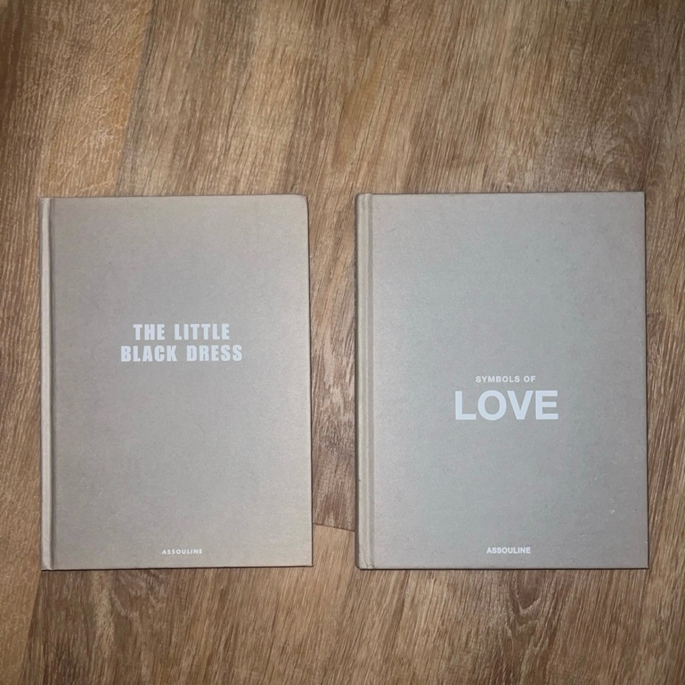 Two Assouline Memoir books